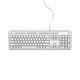 DELL KB216 tastatur Universel USB QWERTY US International Hvid
