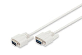 Digitus AK-610107-020-E serielkabel Beige 2 m DSUB, 9-pin