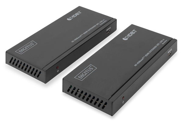 Digitus DS-55508 AV forlænger AV sender & modtager Sort