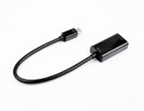 Prokord MP-H01 videokabel adapter 0,15 m Mini DisplayPort HDMI Sort