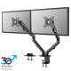 Neomounts FPMA-D650DBLACK skærmbeslag og -stativer 68,6 cm (27") Skrivebord Sort