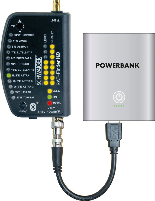 Schwaiger SF9003BTAKKU satellit finder 950 - 2150 MHz 1 stk