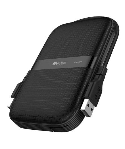 Silicon Power Armor A60 ekstern harddisk 2 GB 2.5" USB Type-A 3.2 Gen 1 (3.1 Gen 1) Sort