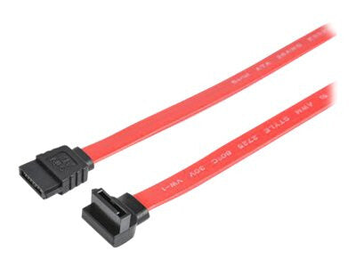 Prokord SATA-0007 SATA-kabel 0,5 m SATA 7-pin Sort, Rød