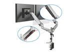 Digitus DA-90353 skærmbeslag og -stativer 68,6 cm (27") Skrivebord Sort, Sølv