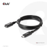CLUB3D CAC-1531 USB-kabel 1 m USB C 2 x USB C 5 Gbit/sek. 60 W Sort