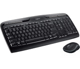 Logitech Wireless Combo MK330 tastatur Mus inkluderet Kontor RF trådløst QWERTY Nordisk
