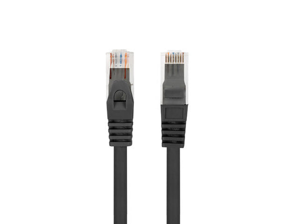 Lanberg PCU6-10CU-0200-BK netværkskabel Sort 2 m Cat6 U/UTP (UTP)