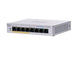 Cisco CBS110-8PP-D Ikke administreret L2 Gigabit Ethernet (10/100/1000) Strøm over Ethernet (PoE) Grå