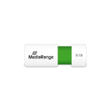 MediaRange MR973 USB-nøgle 32 GB USB Type-A 2.0 Grøn, Hvid