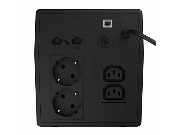 Green Cell UPS03 UPS-enhed Interaktivt indgangsstik 1,999 kVA 600 W 4 AC stikkontakt(er)