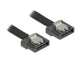 DeLOCK 0.5m SATA III SATA-kabel 0,5 m SATA 7-pin Sort