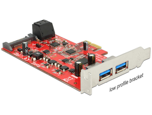 DeLOCK 89389 interface-kort/adapter Intern SATA, USB 3.2 Gen 1 (3.1 Gen 1)