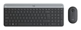 Logitech 920-009198 tastatur Mus inkluderet Universel RF trådløst QWERTY Spansk Grafit