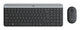 Logitech Slim MK470 tastatur Mus inkluderet Universel RF trådløst QWERTZ Tysk Grafit