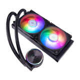 Cooler Master MasterLiquid PL240 Flux Processor Væskekølingssæt 12 cm Sort