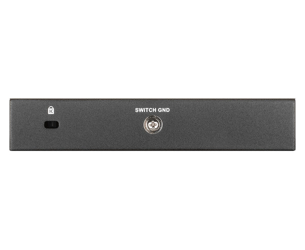 D-Link DGS-1100-05PDV2 netværksswitch Administreret Gigabit Ethernet (10/100/1000) Strøm over Ethernet (PoE) Sort
