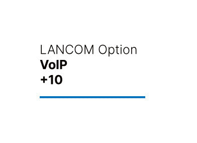 LANCOM VoIP +10 Option Administration af netværk 1 licens(er)