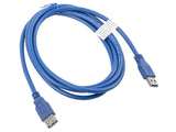 Lanberg CA-US3E-10CC-0018-B USB-kabel 1,8 m USB A Blå