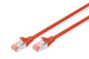 Digitus DK-1644-010/R netværkskabel Rød 1 m Cat6 S/FTP (S-STP)