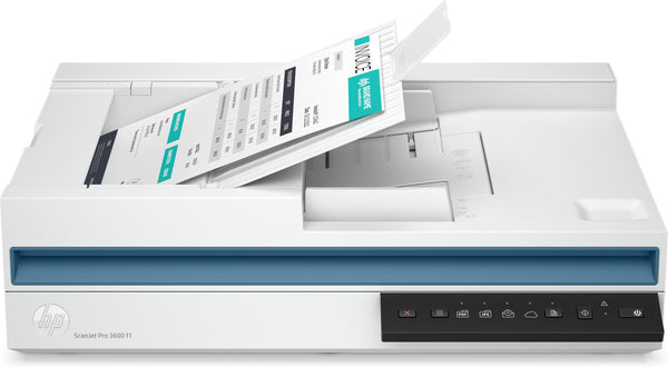 HP Scanjet Pro 3600 f1 Flatbed & ADF scanner 1200 x 1200 dpi A4 Hvid