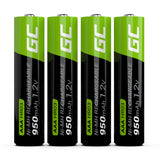 Green Cell GR03 husholdningsbatteri Genopladeligt batteri AAA Nikkel-Metalhydrid (NiMH)