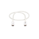 StarTech.com TBLT34MM50CW Thunderbolt kabel 0,5 m 40 Gbit/sek. Hvid