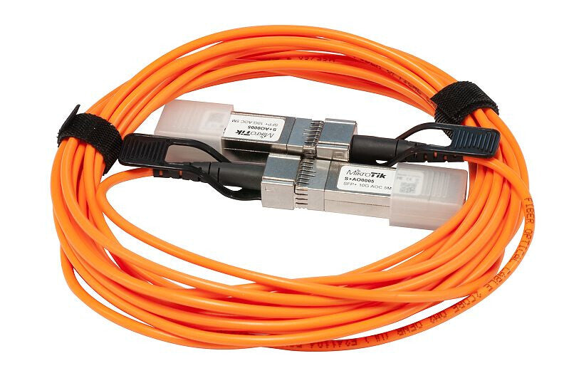 Mikrotik S+AO0005 InfiniBand og fiberoptisk kabel 5 m SFP+ Orange