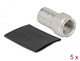 DeLOCK 90033 koaksial forbinder F-type 5 stk 50 ohm (Ω)