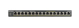 NETGEAR GS316PP Ikke administreret Gigabit Ethernet (10/100/1000) Strøm over Ethernet (PoE) Sort