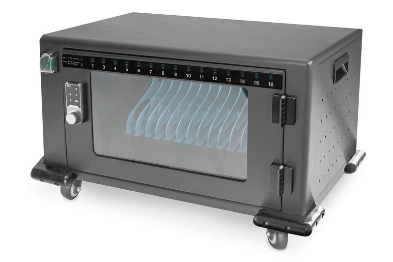 Digitus DN-45003 ladestation organisator Fritstående Metal Sort