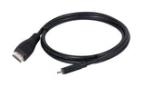CLUB3D Micro HDMI™ to HDMI™ 2.0 4K60Hz Cable 1M / 3.28Ft