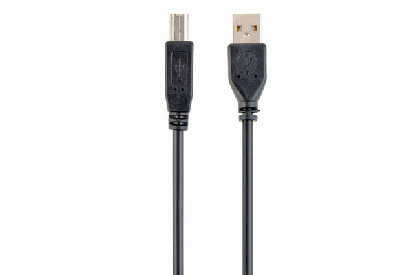 Gembird CCP-USB2-AMBM-10 USB-kabel 3,04 m USB A USB B Sort