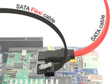 DeLOCK 83838 SATA-kabel 0,1 m SATA 7-pin Sort