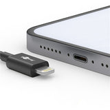 Goobay 39447 Lightning kabel 2 m Sort