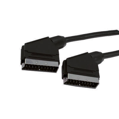 MediaRange MRCS152 SCARt kabel 1,4 m SCART (21-pin) Sort