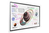 Samsung WM55B Interaktivt whiteboard 139,7 cm (55") 3840 x 2160 pixel Berøringsskærm Grå, Hvid