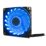 Inter-Tech L-12025 Aura Computerkabinet Ventilator 12 cm Sort