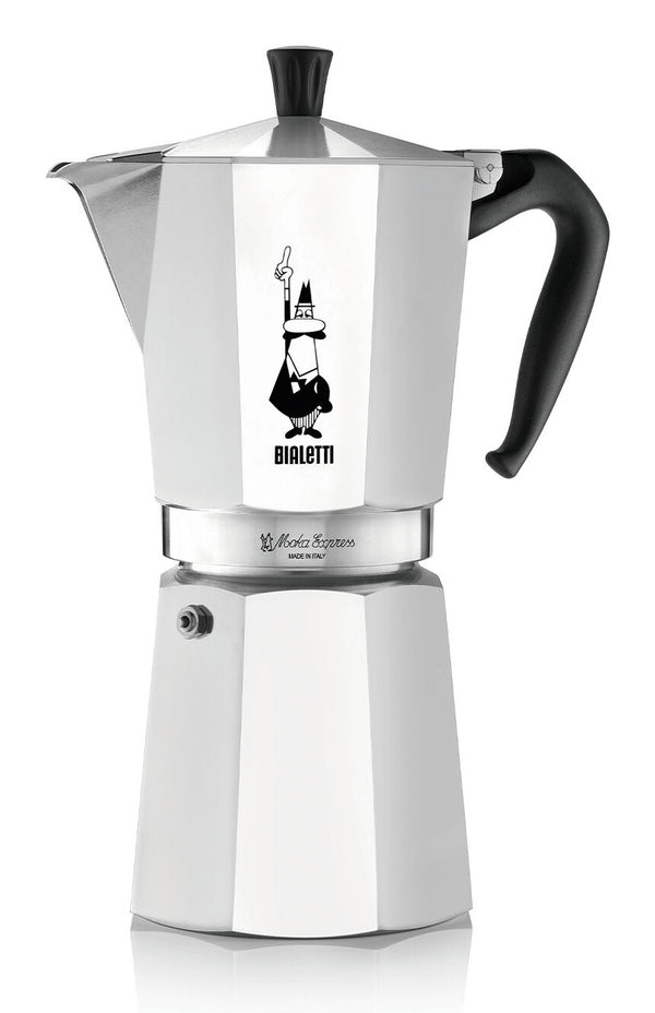 Bialetti Moka Express Moka gryde Aluminium, Sort