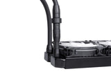 Alphacool Eisbaer Pro Aurora 360 Processor Alt-i-en væskekøler 12 cm Sort, Hvid 1 stk