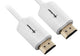Sharkoon 1m, 2xHDMI HDMI-kabel HDMI Type A (Standard) Hvid