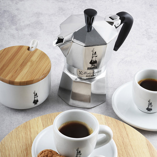 Bialetti Moka Express Moka gryde 0,06 L Aluminium, Sort
