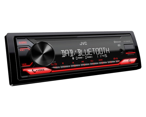 JVC KD-X282DBT bil media receiver Sort 200 W Bluetooth