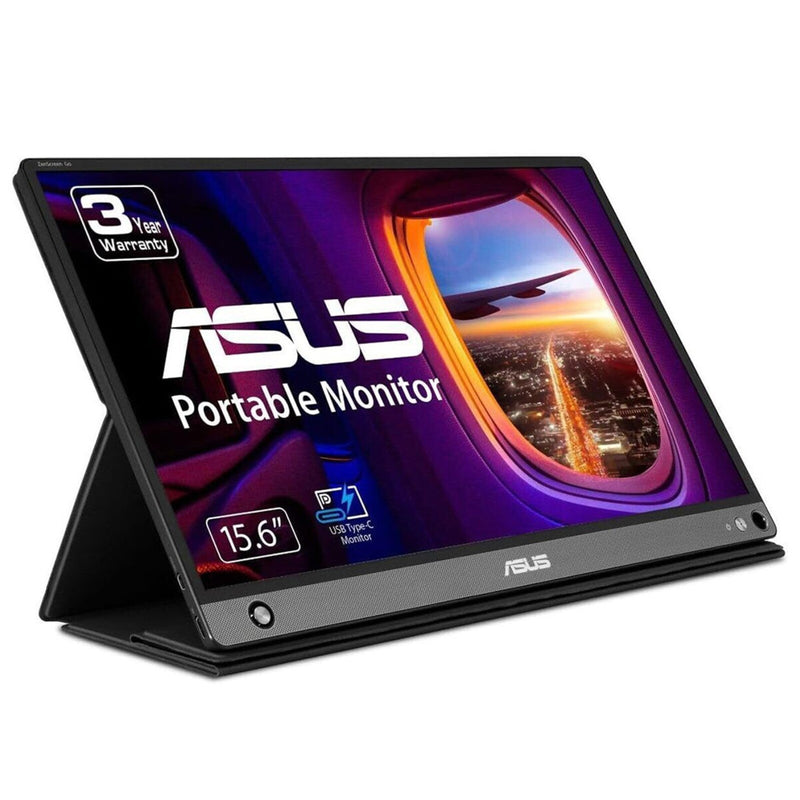 ASUS ZenScreen MB16AHP computerskærm 39,6 cm (15.6") 1920 x 1080 pixel Fuld HD LED Sort