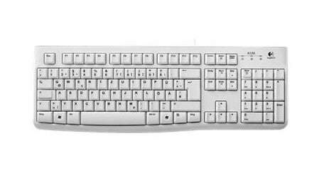 Logitech Keyboard K120 for Business tastatur Kontor USB QWERTZ Tysk Hvid
