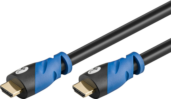Goobay 72318 HDMI-kabel 2 m HDMI Type A (Standard) Sort