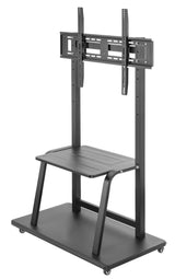 Deltaco OFFICE Heavy-duty mobile monitor cart, 37-100", 150 kg