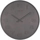 NeXtime 3095GS Væg- og bordur Kvartsur Cirkel Grå