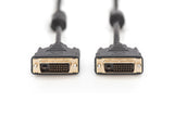 Digitus AK-320101-020-S DVI kabel 2 m DVI-D Sort