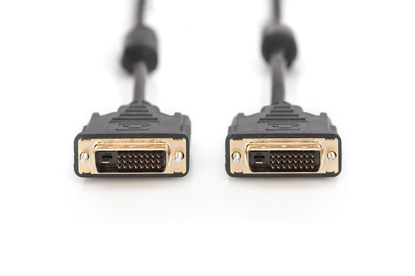 Digitus AK-320101-020-S DVI kabel 2 m DVI-D Sort